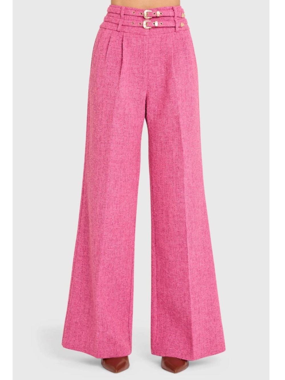 Amanda Uprichard Roseberry Tweed Blythe Pants